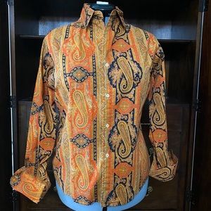 Craig Taylor Button Down. Vibrant. XL.